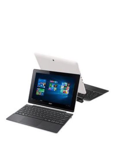 Acer Switch 10E, Intel&Reg; Atom&Trade; Quad Core Processor, 2Gb Ram, 32Gb Emmc Storage, 10.1 Inch Touchscreen 2-In-1 Laptop Including Microsoft Office Mobile &Ndash; White - Laptop Only
